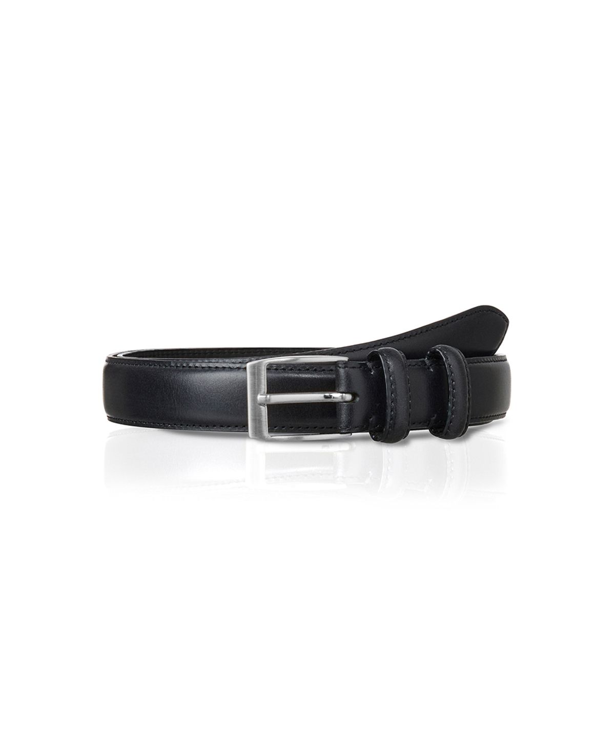 세비지(SAVAGE) 460 Bridle Leather Belt - Black