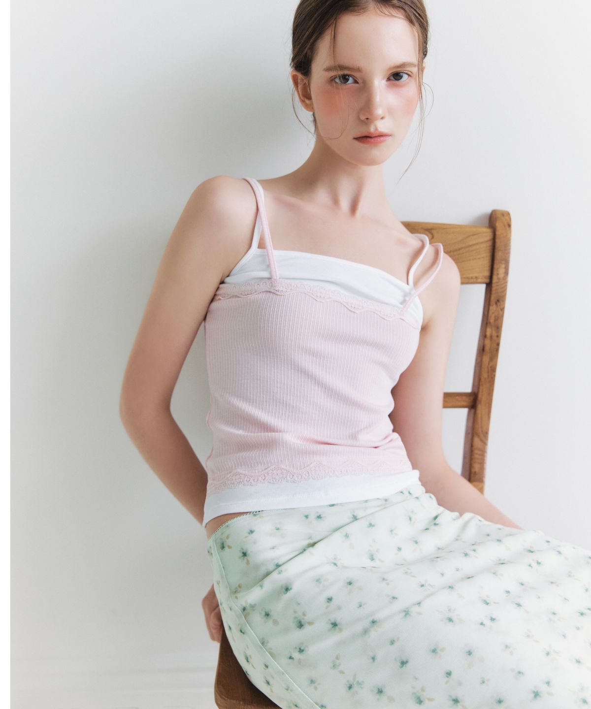 미쏘(MIXXO) 레이어드 시스루 스커트_MIWWHG917B