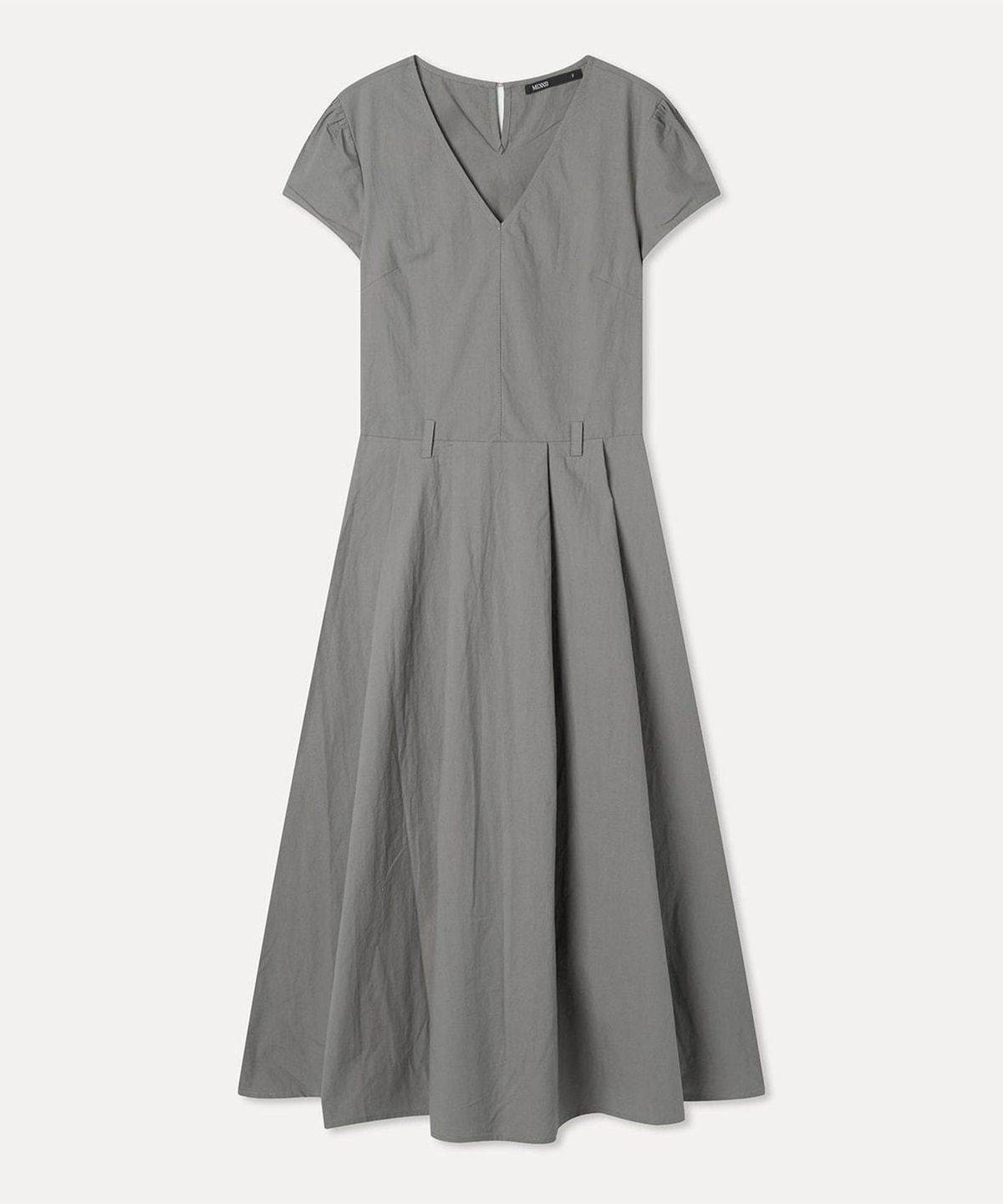 미쏘(MIXXO) V넥 롱 원피스_MIWOWG90AS