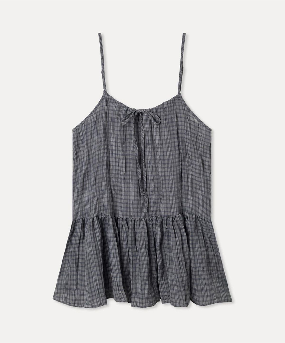 미쏘(MIXXO) 체크 나시 레이어드 원피스_MIWOWG91SS
