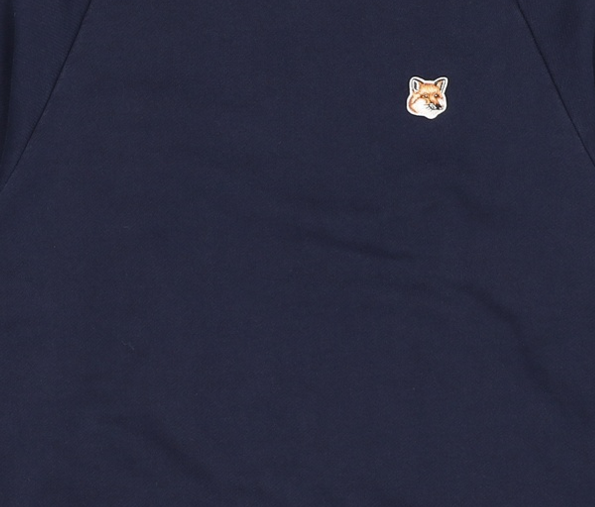 메종 키츠네(MAISON KITSUNE) 폭스헤드 여성 스웨트 셔츠 AW00303KM0001 H150 GREY M