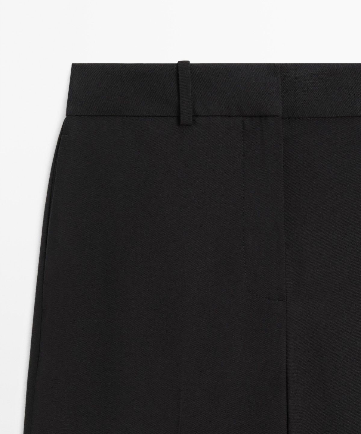 마시모두띠(MASSIMO DUTTI) 플루이드 스트레이트 팬츠