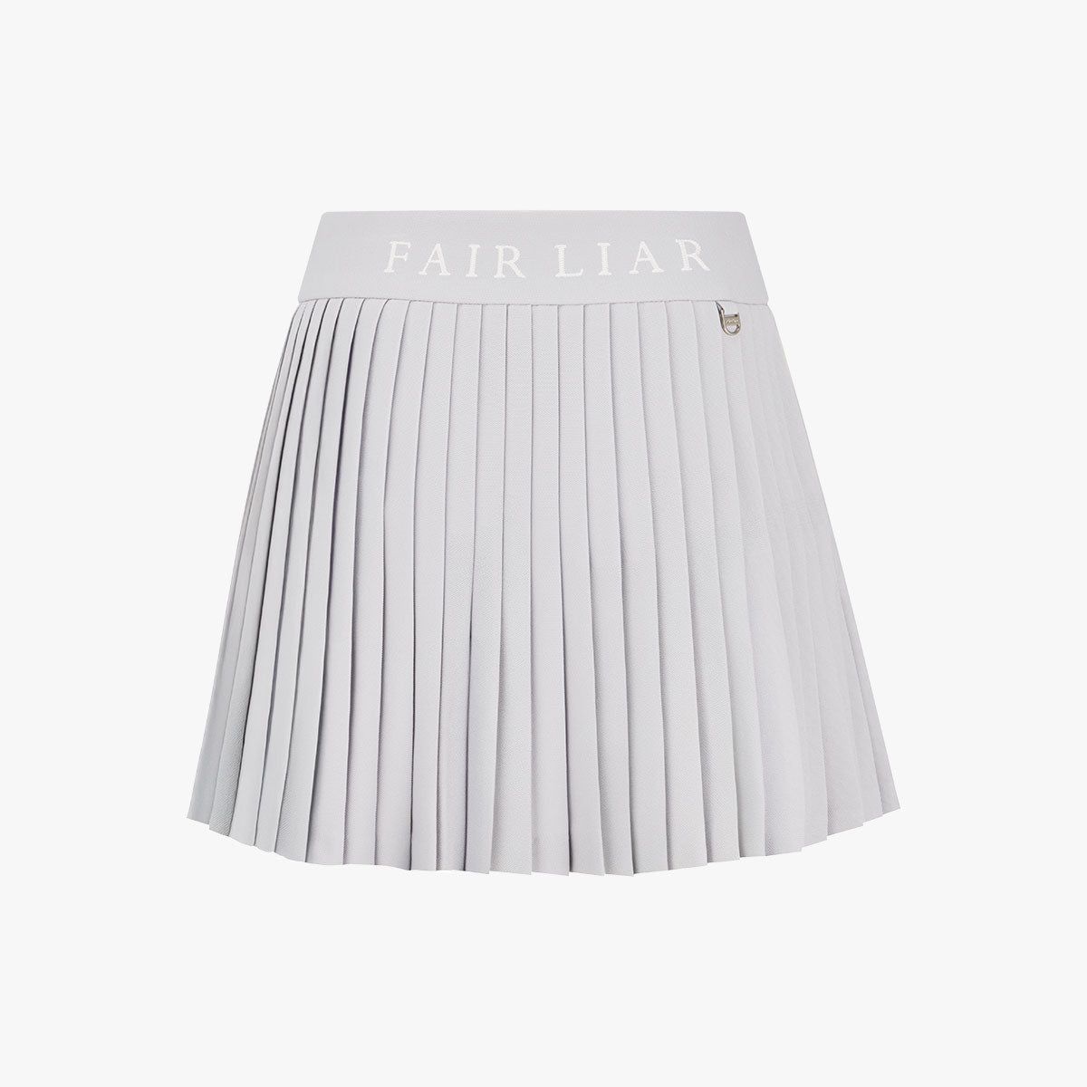 페어라이어 골프(FAIRLIAR GOLF) 피케 플리츠 스커트 (베이지)