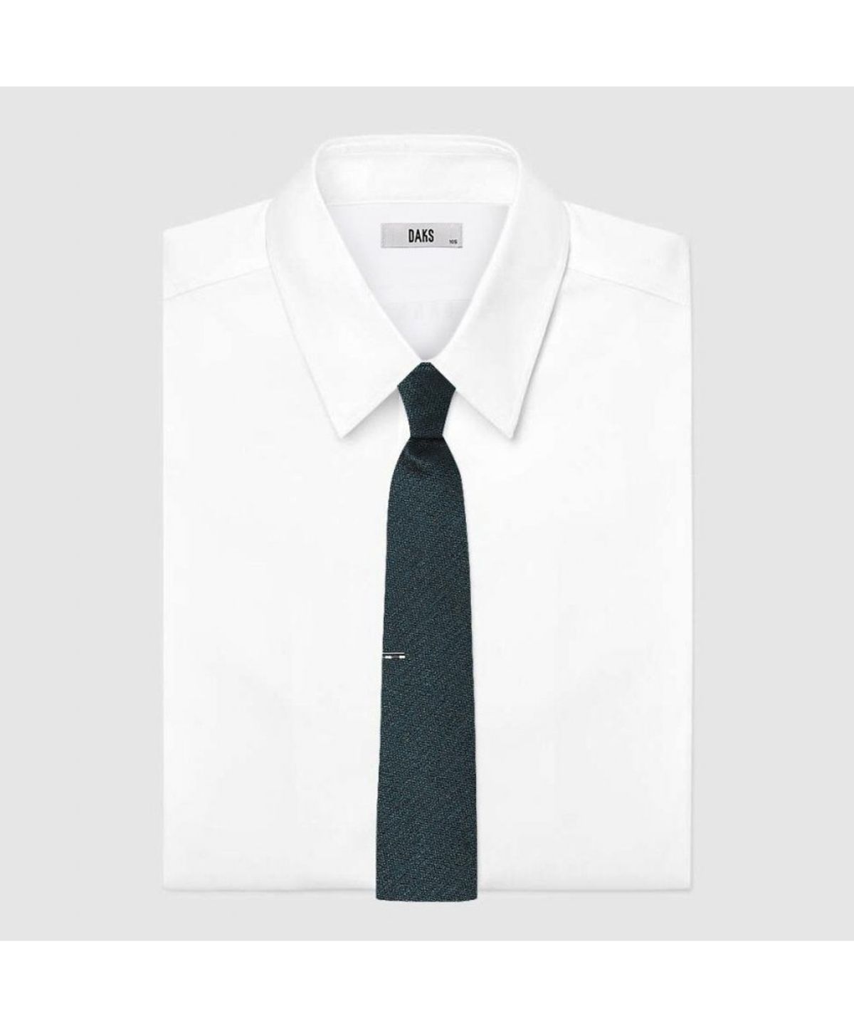 닥스셔츠(DAKS SHIRTS) 실크100 큐빅 원포인트 넥타이 그린_DMF1ACF1209E1