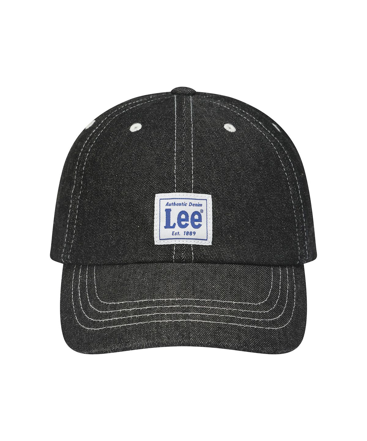 리 키즈(LEE KIDS) 빈티지 로고라벨 데님 볼캡 블랙 LK2603CA41BK