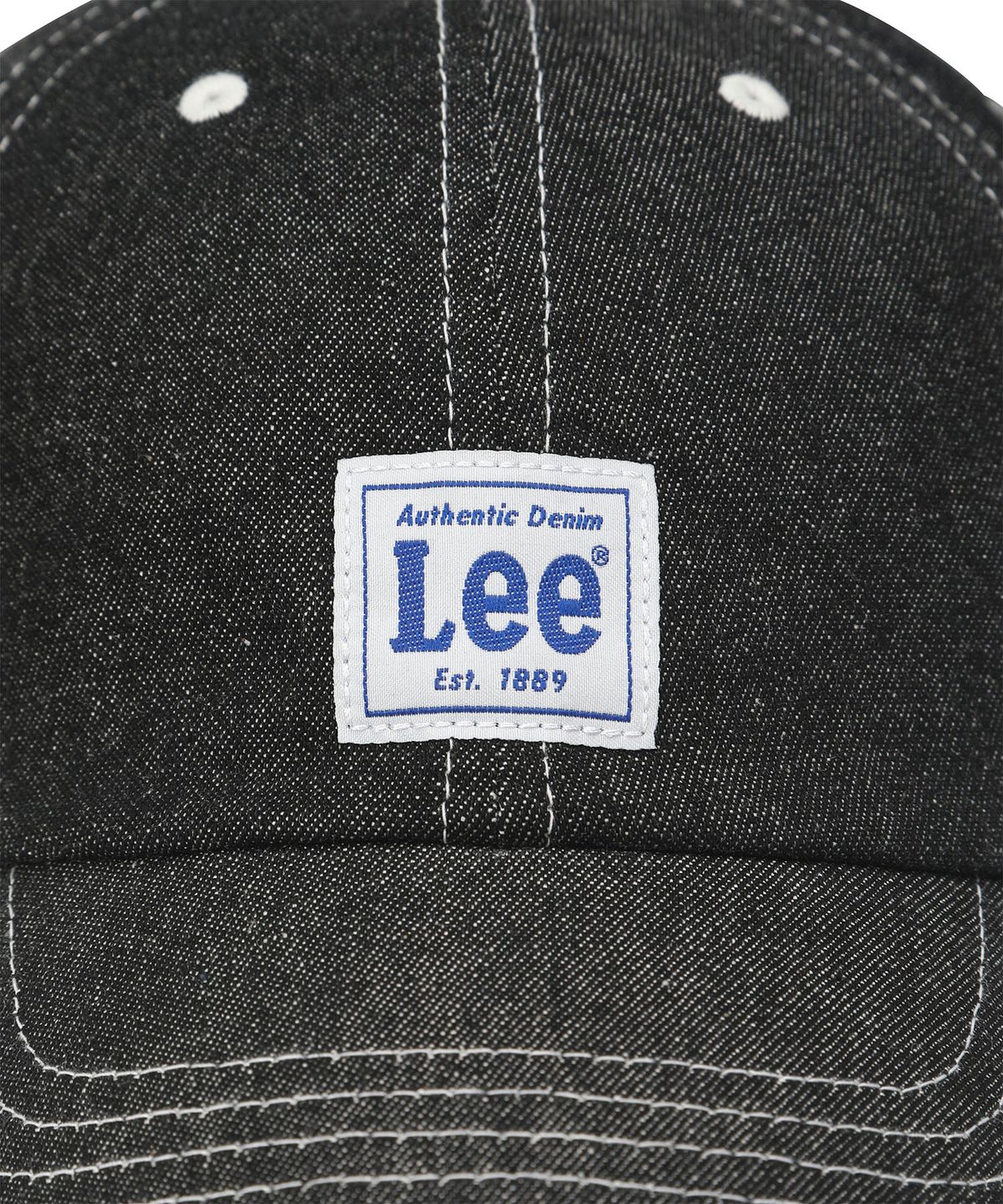 리 키즈(LEE KIDS) 빈티지 로고라벨 데님 볼캡 블랙 LK2603CA41BK