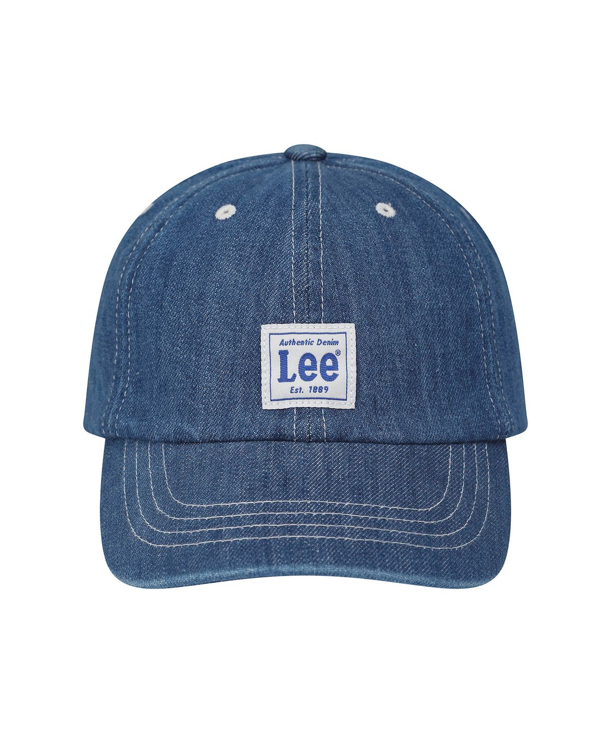 리 키즈(LEE KIDS) 빈티지 로고라벨 데님 볼캡 인디고 LK2603CA41IN