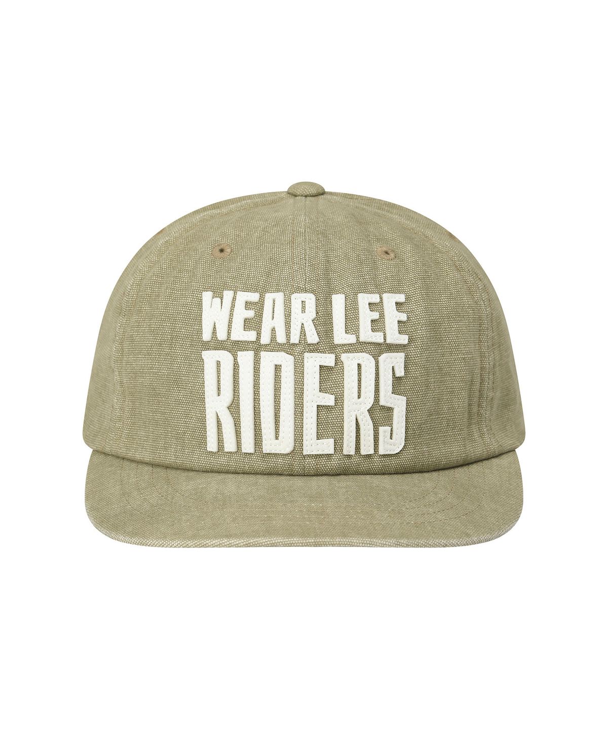 리 키즈(LEE KIDS) WEAR LEE RIDERS 워싱 옥스포드 플랫캡 올리브 LK2603CA12OL