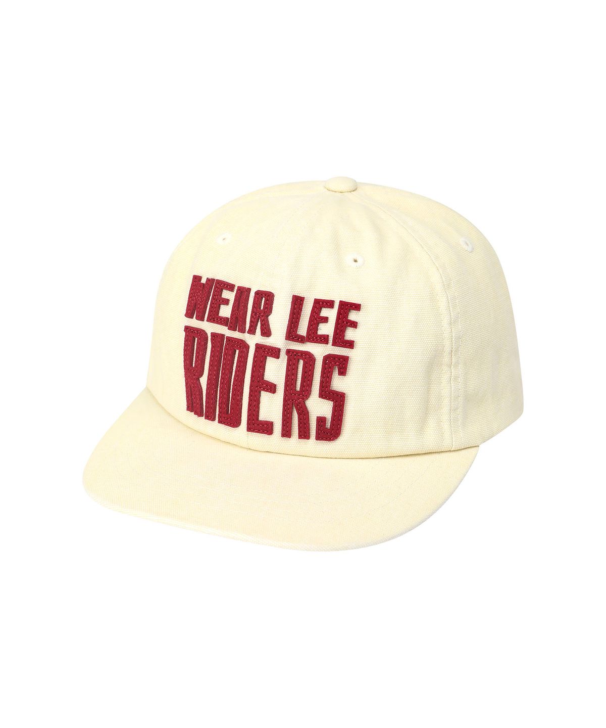 리 키즈(LEE KIDS) WEAR LEE RIDERS 워싱 옥스포드 플랫캡 아이보리 LK2603CA12IV