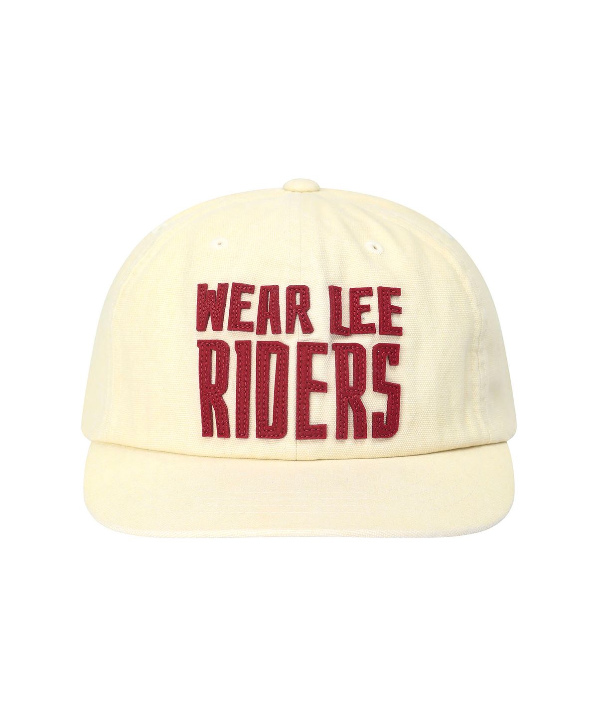 리 키즈(LEE KIDS) WEAR LEE RIDERS 워싱 옥스포드 플랫캡 아이보리 LK2603CA12IV