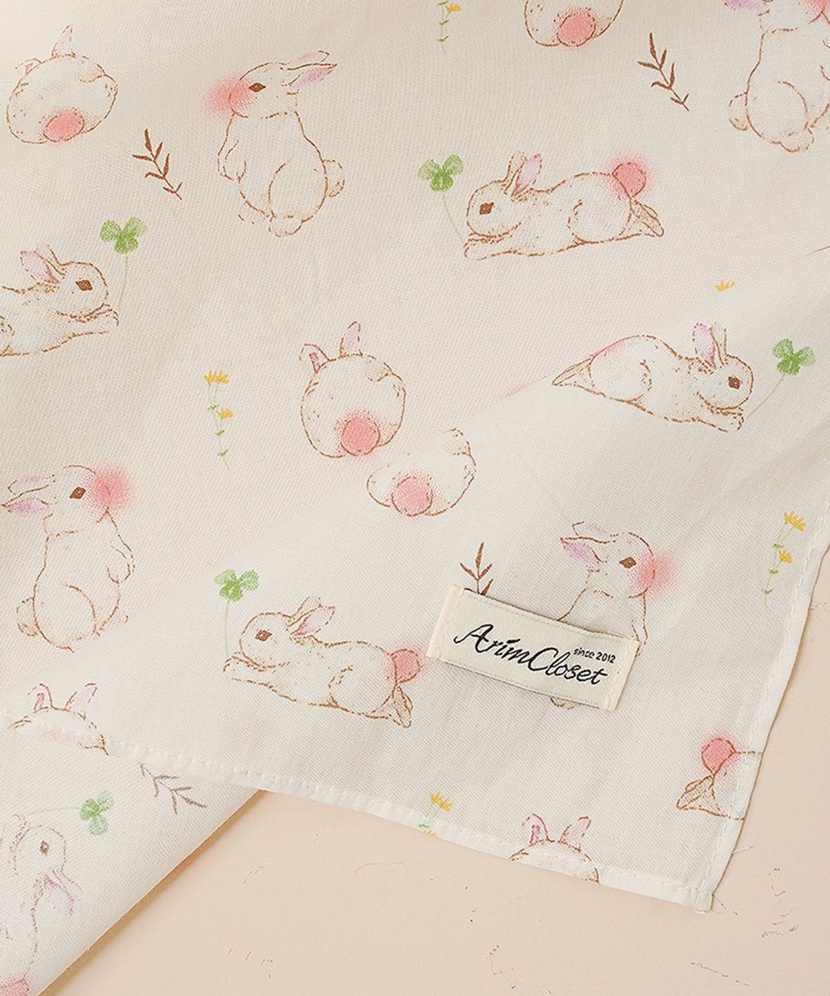 아림클로젯(ARIMCLOSET) 요리조리 쪼꼬미랑 하양이 아가토끼랑 - 아기 스카프