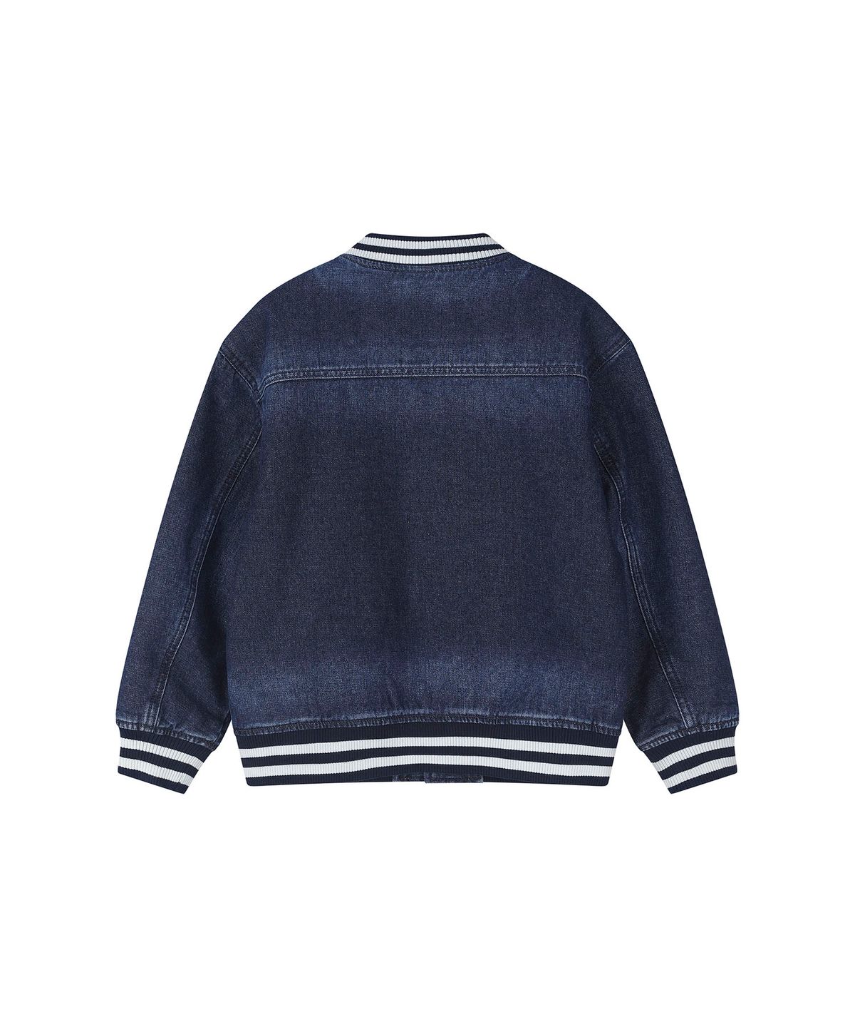 리 키즈(LEE KIDS) 데님 패딩 바시티 점퍼 인디고 LK2603JU12IN