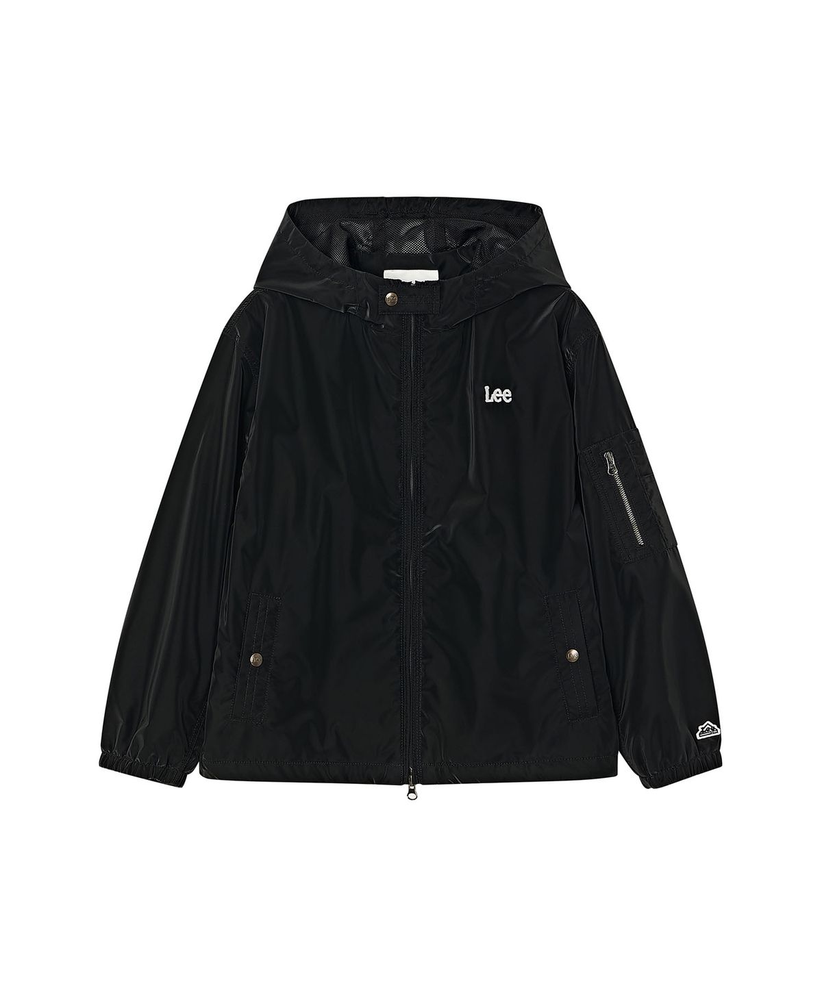 리 키즈(LEE KIDS) 화섬 바람막이 점퍼 블랙 LK2603JU11BK