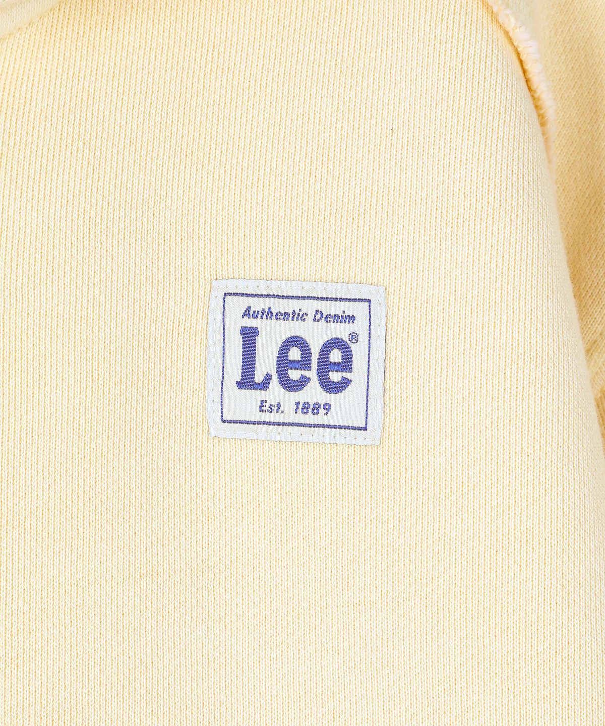 리 키즈(LEE KIDS) 피그먼트 후드집업 라이트옐로우 LK2603HZ21LY