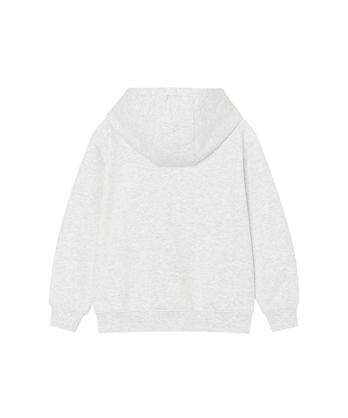 리 키즈(LEE KIDS) 스몰로고 후드집업 화이트멜란지 LK2603HZ01WM