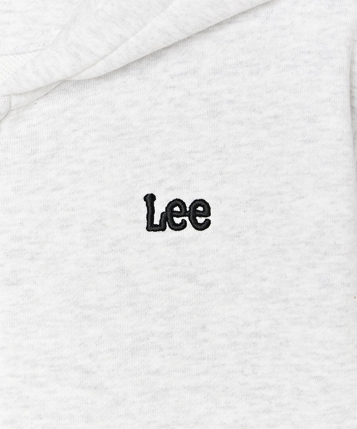 리 키즈(LEE KIDS) 스몰로고 후드집업 화이트멜란지 LK2603HZ01WM