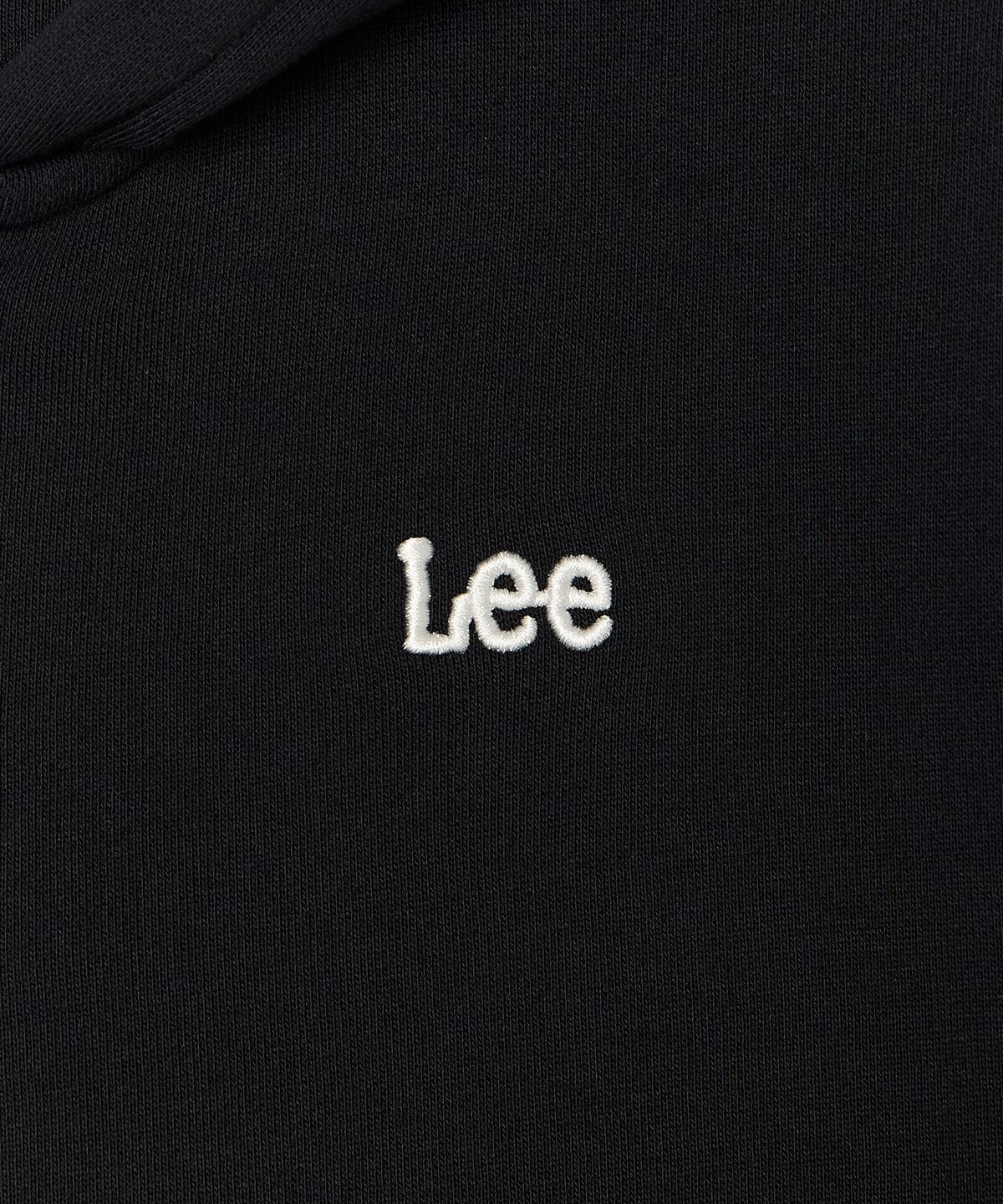 리 키즈(LEE KIDS) 스몰로고 후드집업 블랙 LK2603HZ01BK