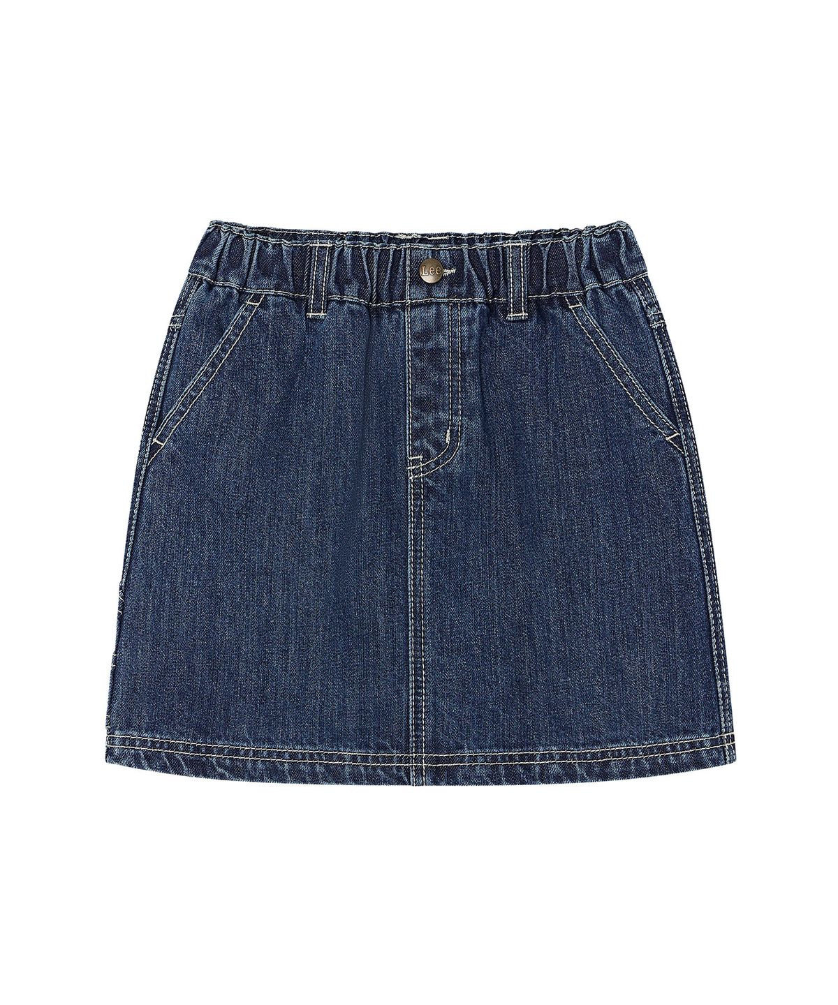 리 키즈(LEE KIDS) H라인 데님 스커트 인디고 LK2603SR70IN