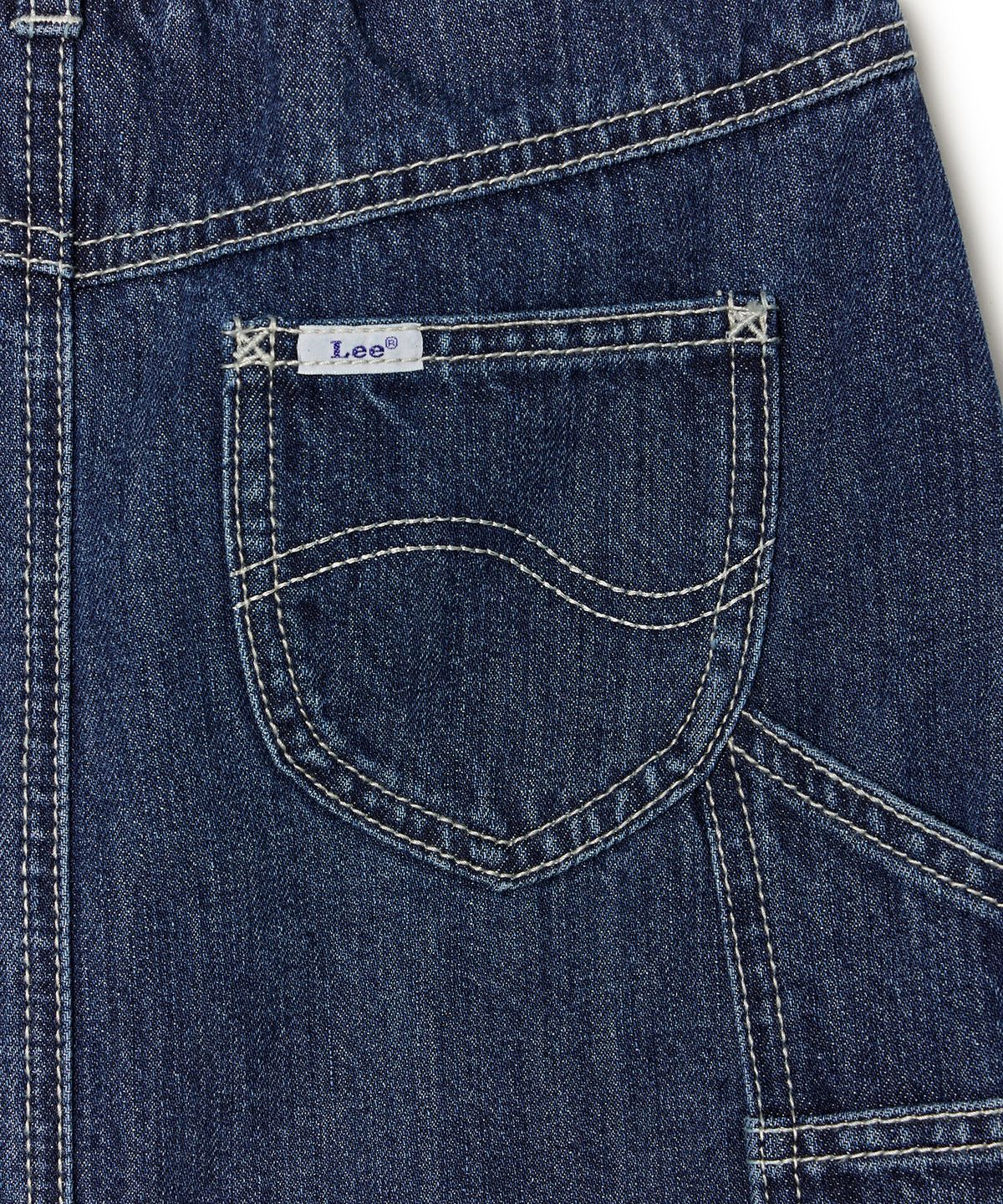 리 키즈(LEE KIDS) H라인 데님 스커트 인디고 LK2603SR70IN