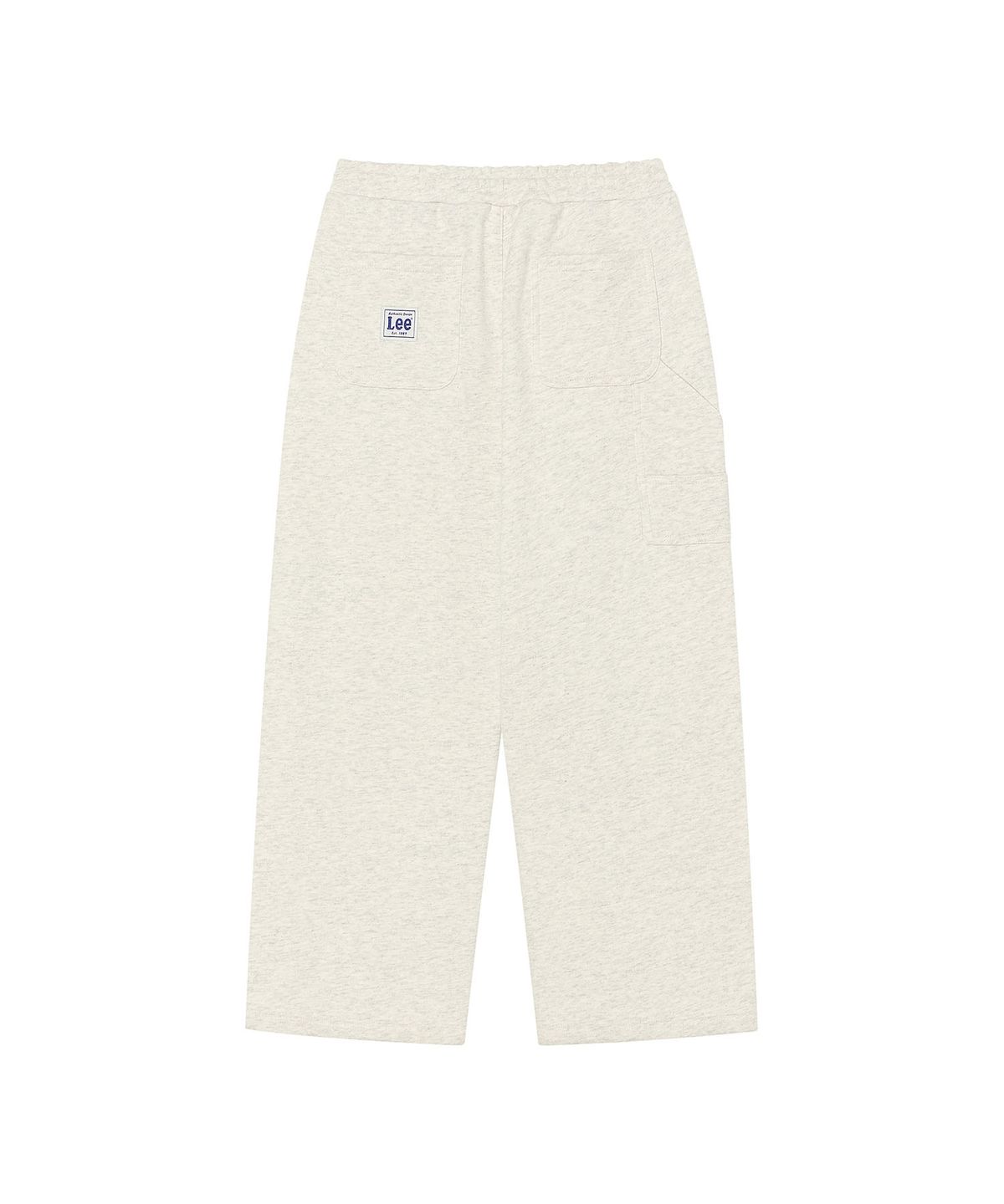 리 키즈(LEE KIDS) 그래픽 와이드 스트레이트 스웻 팬츠 오트밀 LK2603JP11OT