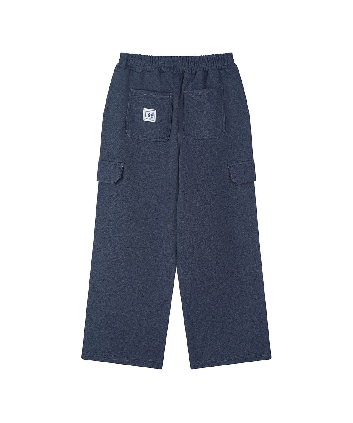 리 키즈(LEE KIDS) 카고 루즈 와이드 스트레이트 스웻 팬츠 네이비 LK2603JP10NA