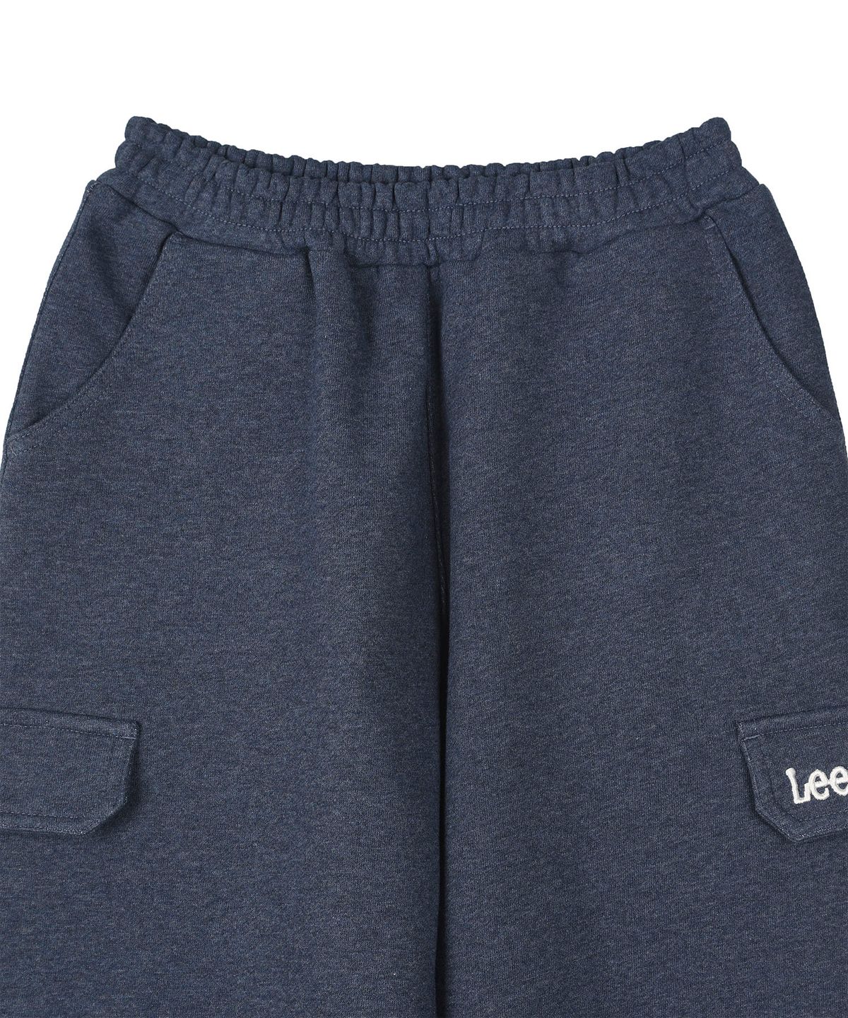 리 키즈(LEE KIDS) 카고 루즈 와이드 스트레이트 스웻 팬츠 네이비 LK2603JP10NA