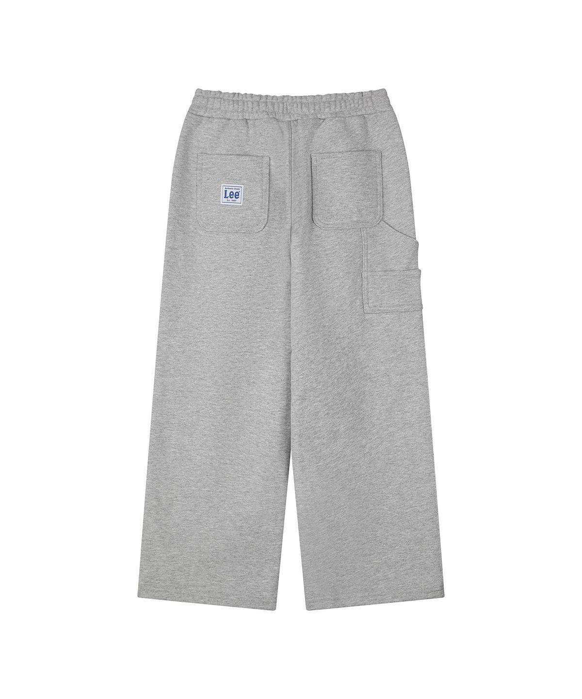 리 키즈(LEE KIDS) 베이직 와이드 스트레이트 스웻 팬츠 멜란지그레이 LK2603JP02MG