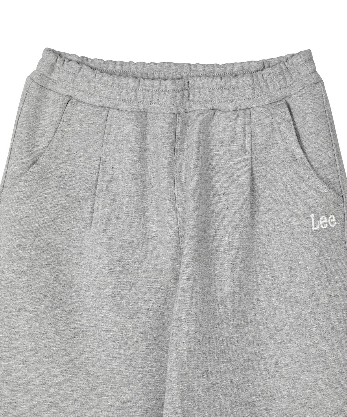 리 키즈(LEE KIDS) 베이직 와이드 스트레이트 스웻 팬츠 멜란지그레이 LK2603JP02MG