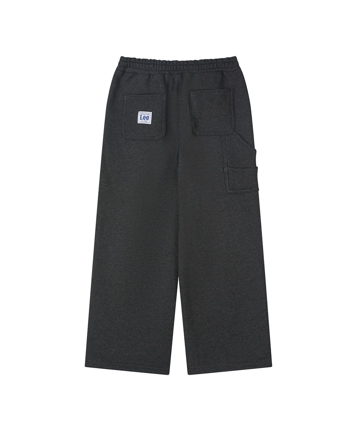 리 키즈(LEE KIDS) 베이직 와이드 스트레이트 스웻 팬츠 차콜 LK2603JP02CH