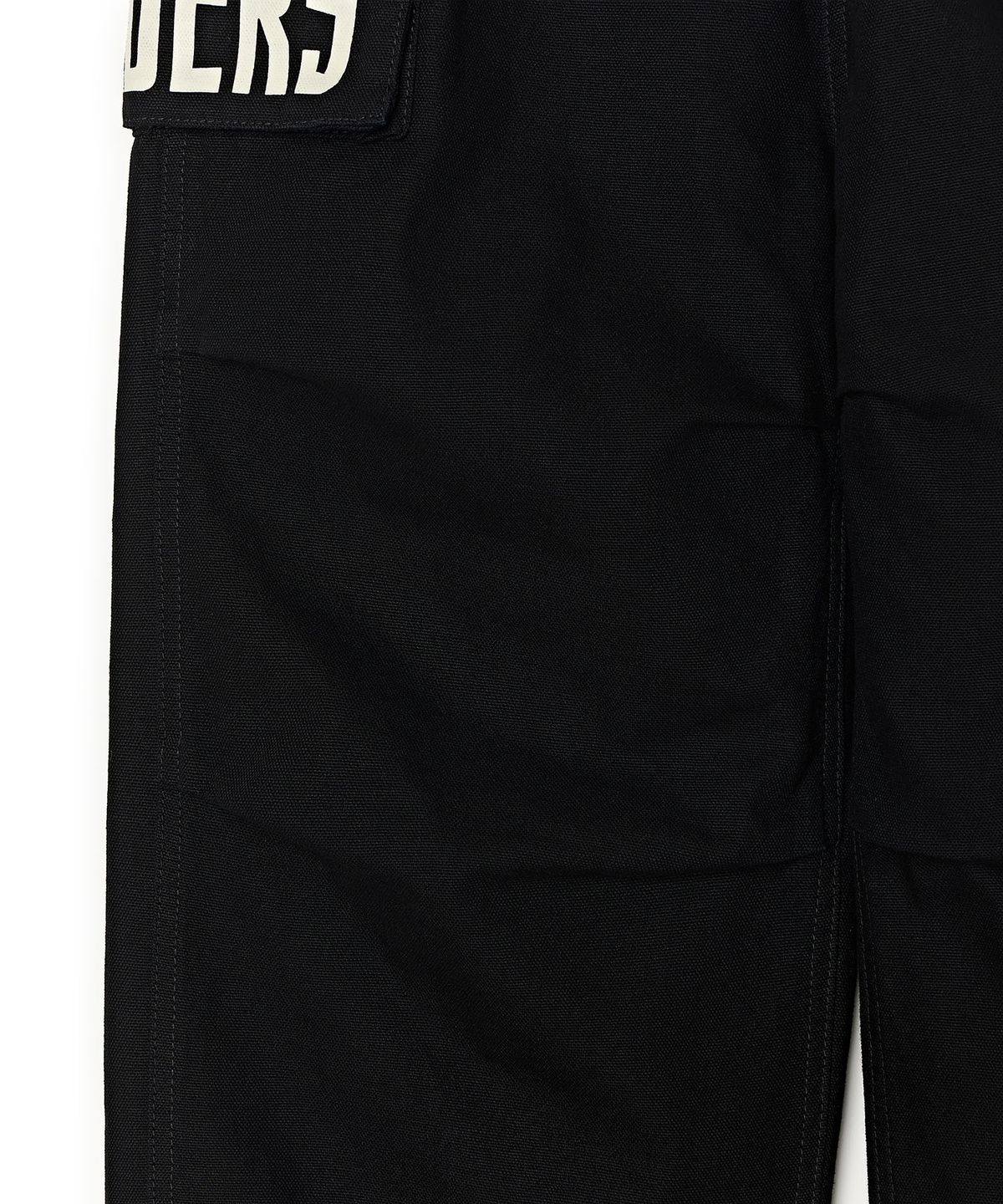 리 키즈(LEE KIDS) 타이포그래피 와이드 스트레이트 코튼 팬츠 블랙 LK2603CP31BK