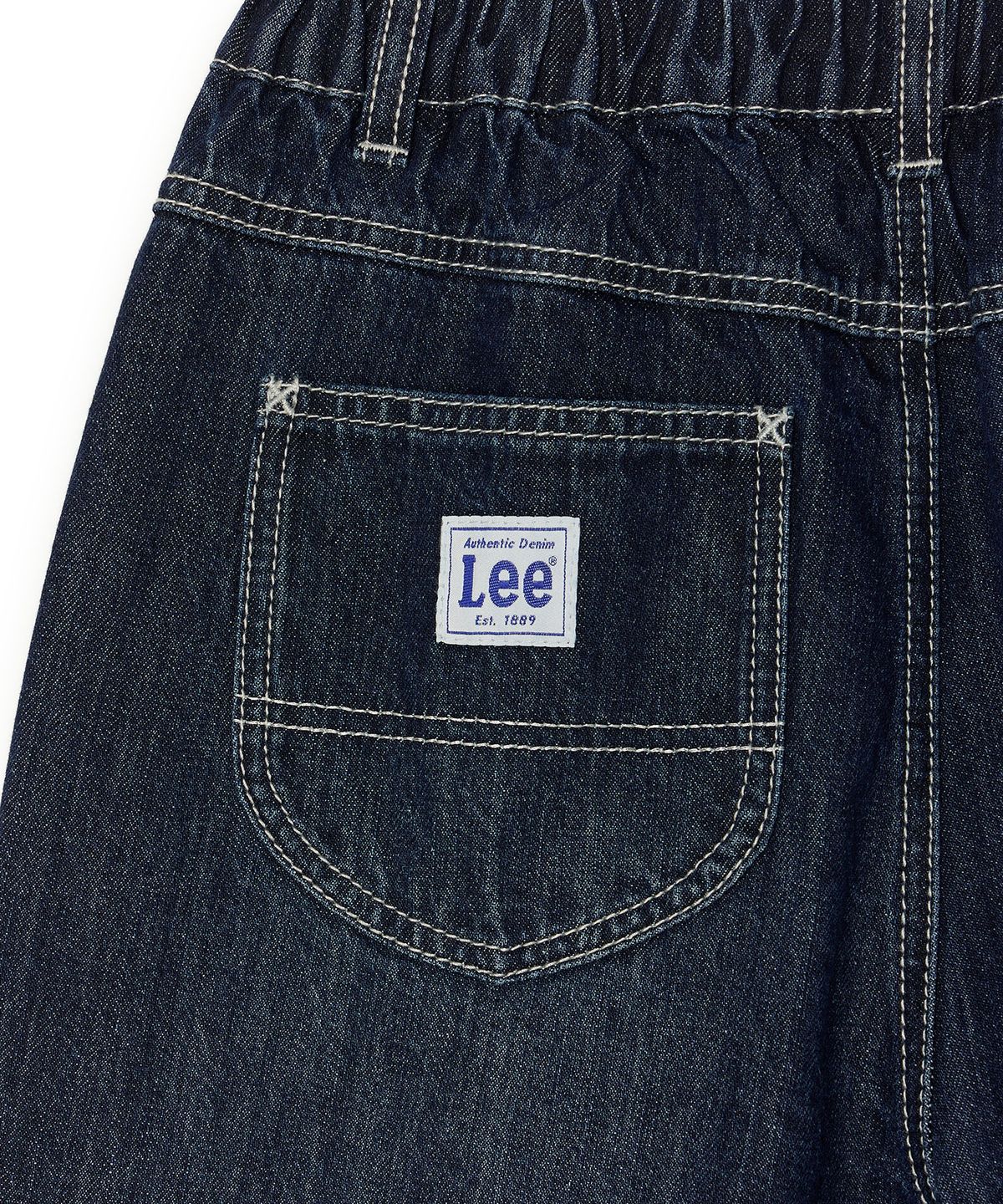 리 키즈(LEE KIDS) 커브드 데님 팬츠 인디고다크 LK2603IP40ID
