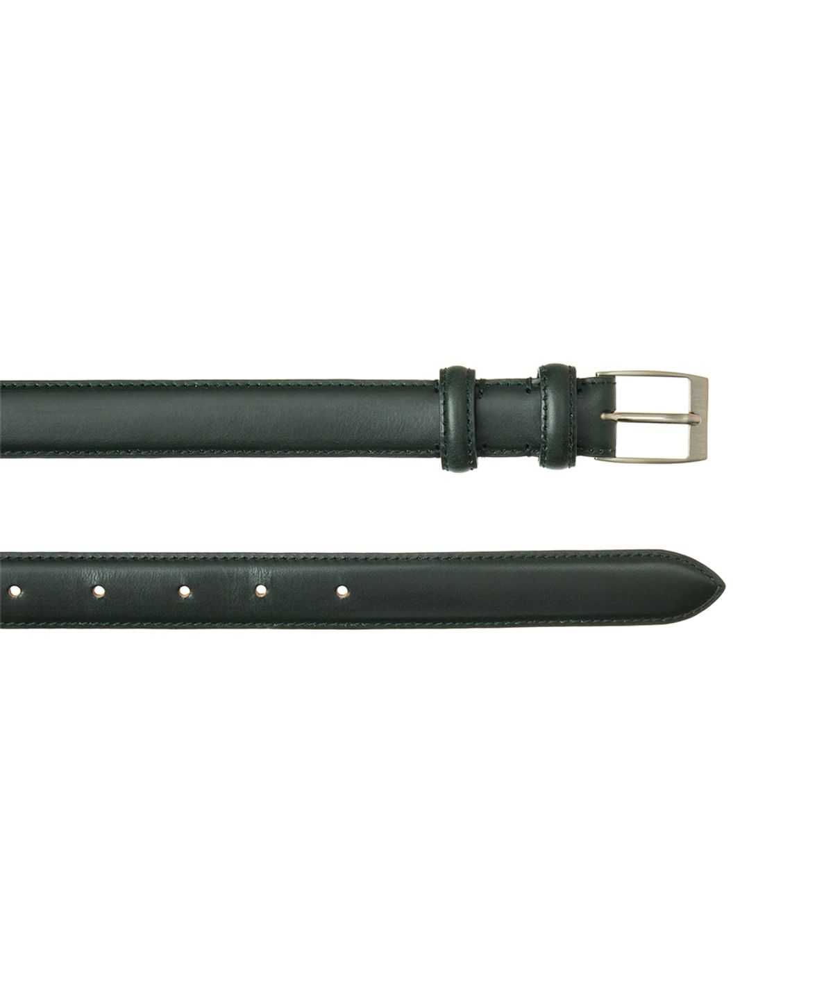 세비지(SAVAGE) 460 Bridle Leather Belt - Bottle Green