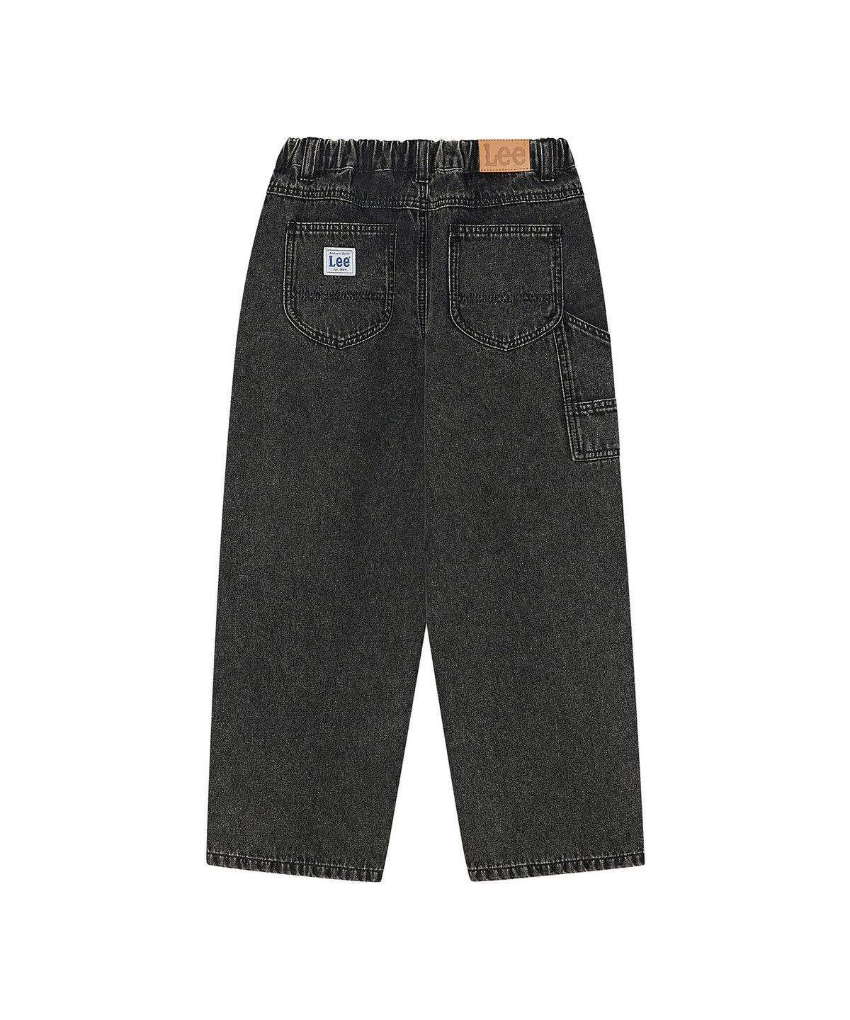 리 키즈(LEE KIDS) 와이드 스트레이트 데님 팬츠 그레이 LK2603IP30GR