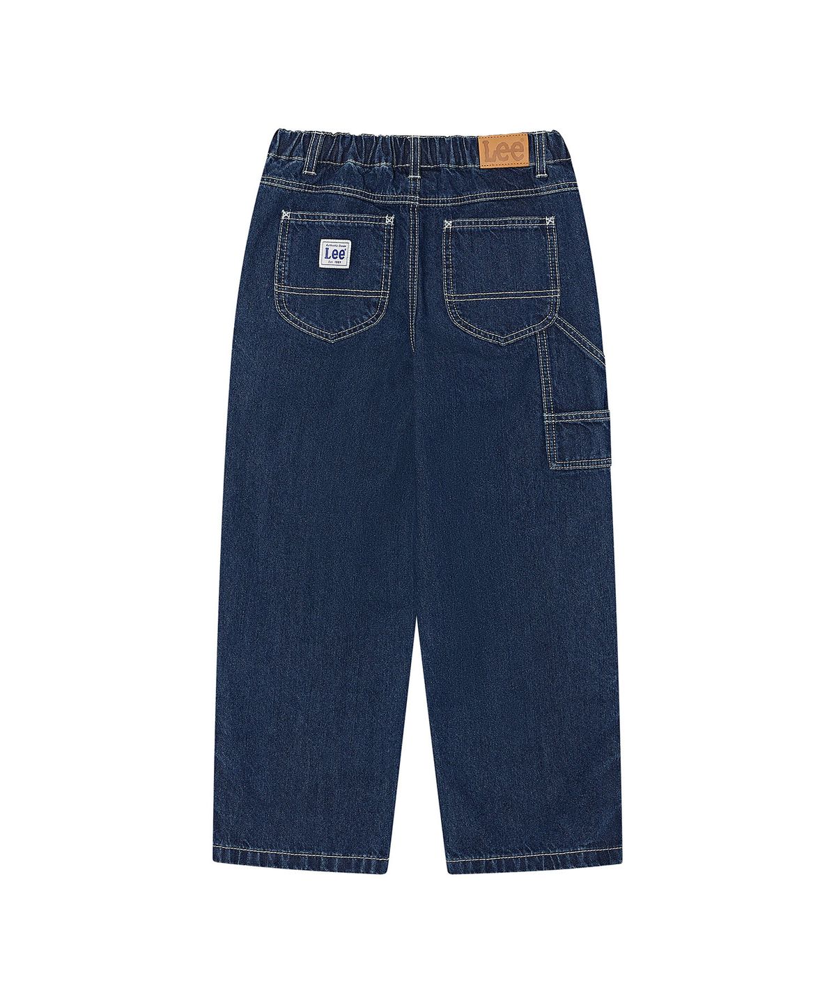 리 키즈(LEE KIDS) 퍼티그 루즈 스트레이트 데님 팬츠 인디고 LK2603IP20IN