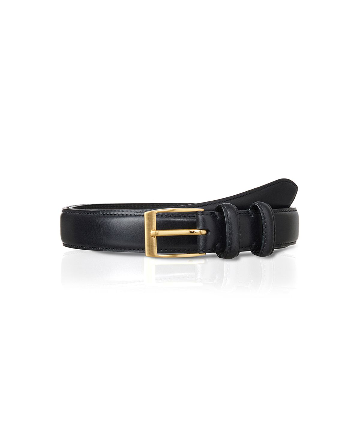 세비지(SAVAGE) 461 Bridle Leather Belt - Black