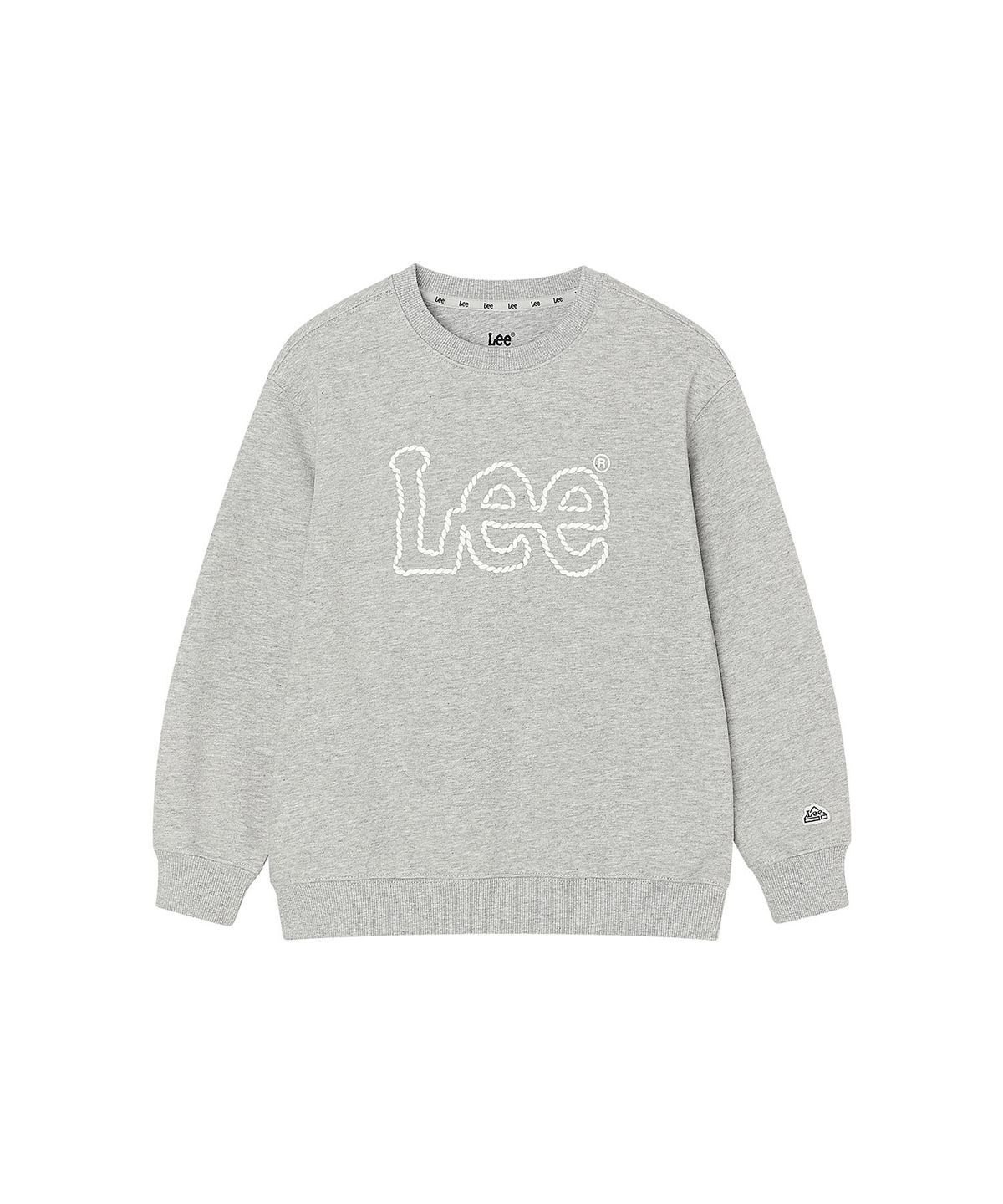 리 키즈(LEE KIDS) 로프 빅트위치 스웻 셋업 멜란지그레이 LK2603SU50MG
