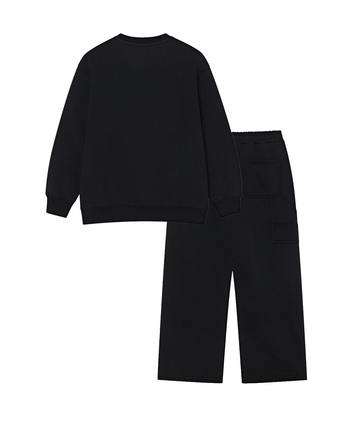 리 키즈(LEE KIDS) 로프 빅트위치 스웻 셋업 블랙 LK2603SU50BK
