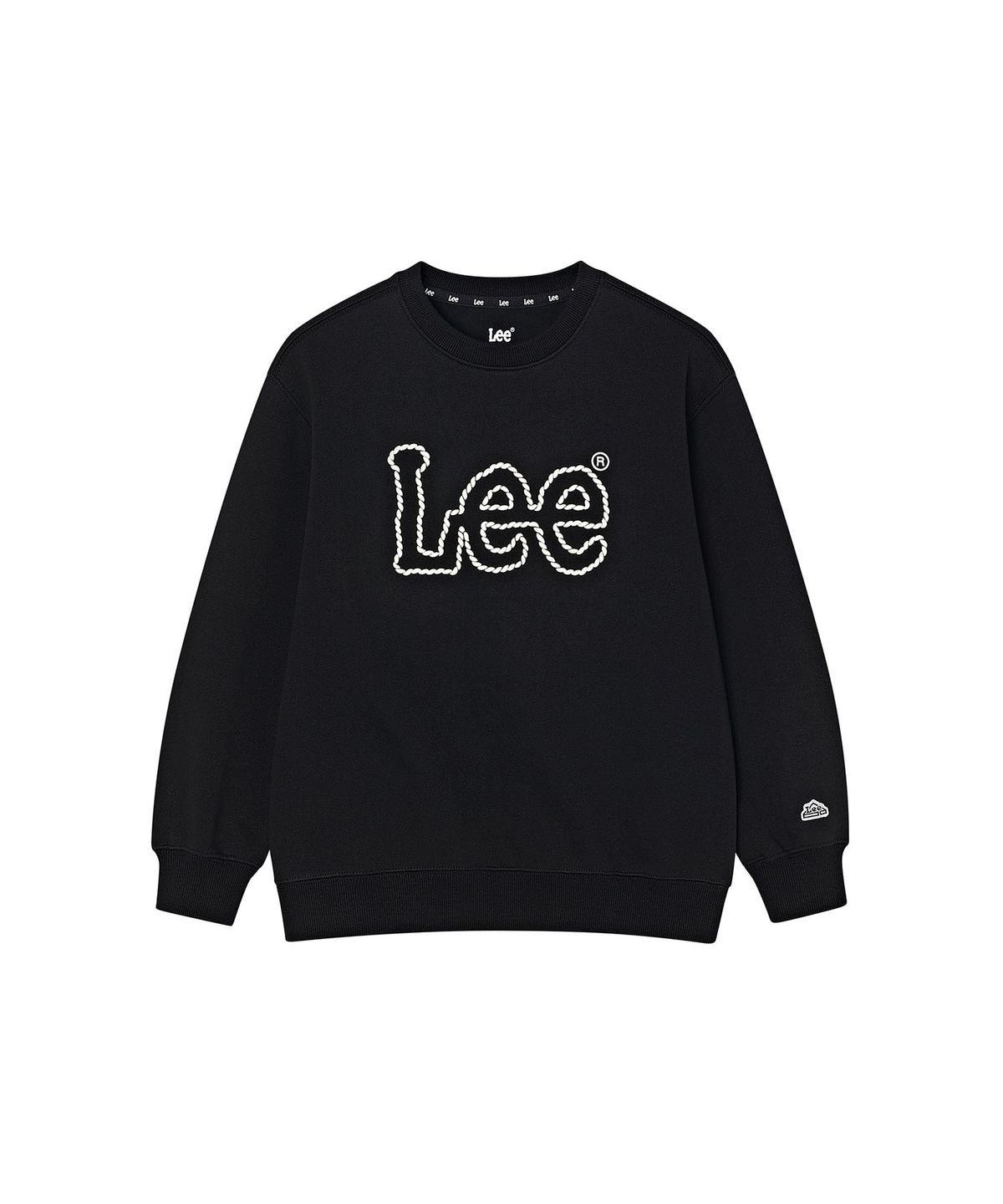리 키즈(LEE KIDS) 로프 빅트위치 스웻 셋업 블랙 LK2603SU50BK
