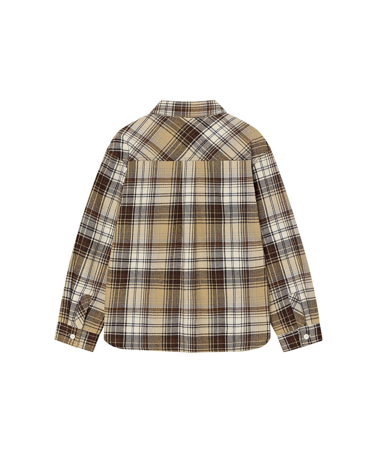 리 키즈(LEE KIDS) 체크셔츠 브라운 LK2603SH03BR