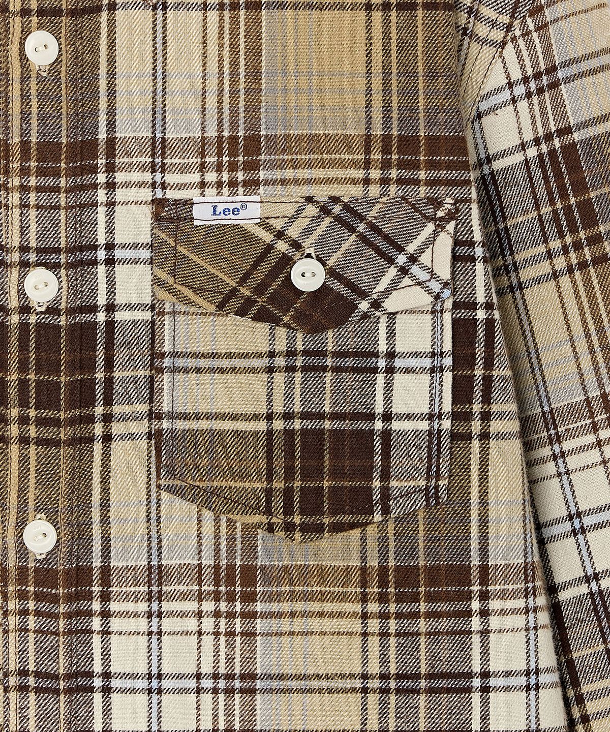 리 키즈(LEE KIDS) 체크셔츠 브라운 LK2603SH03BR