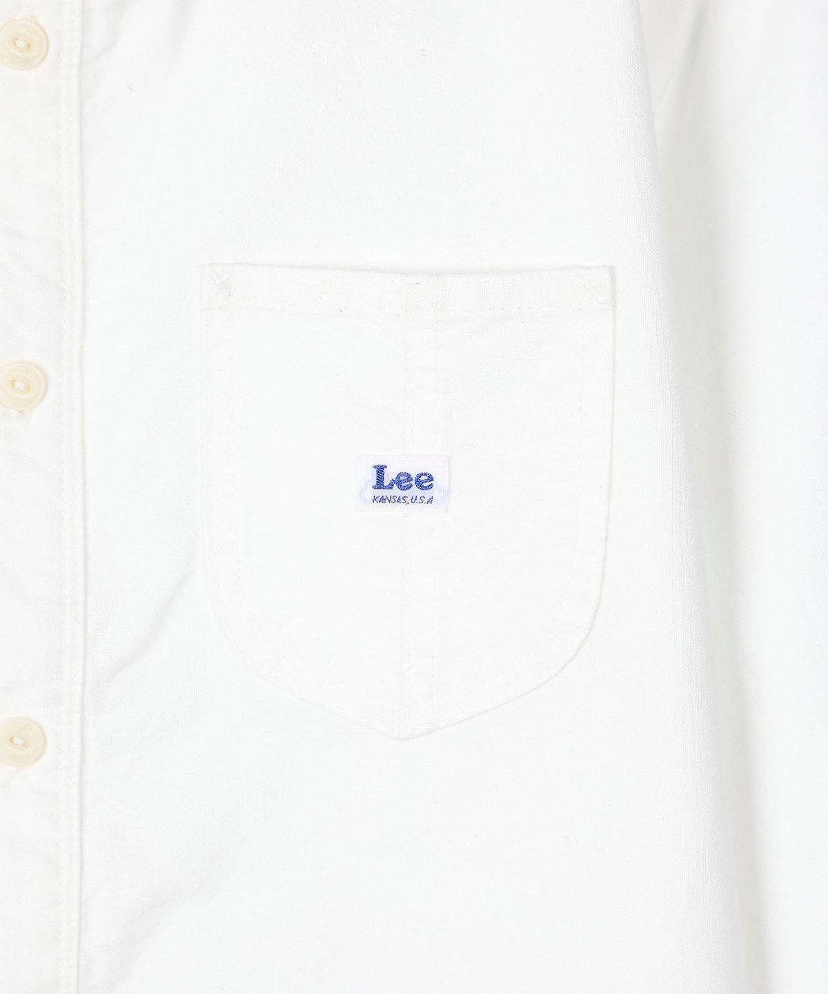 리 키즈(LEE KIDS) 옥스포드 셔츠 화이트 LK2603SH01WH
