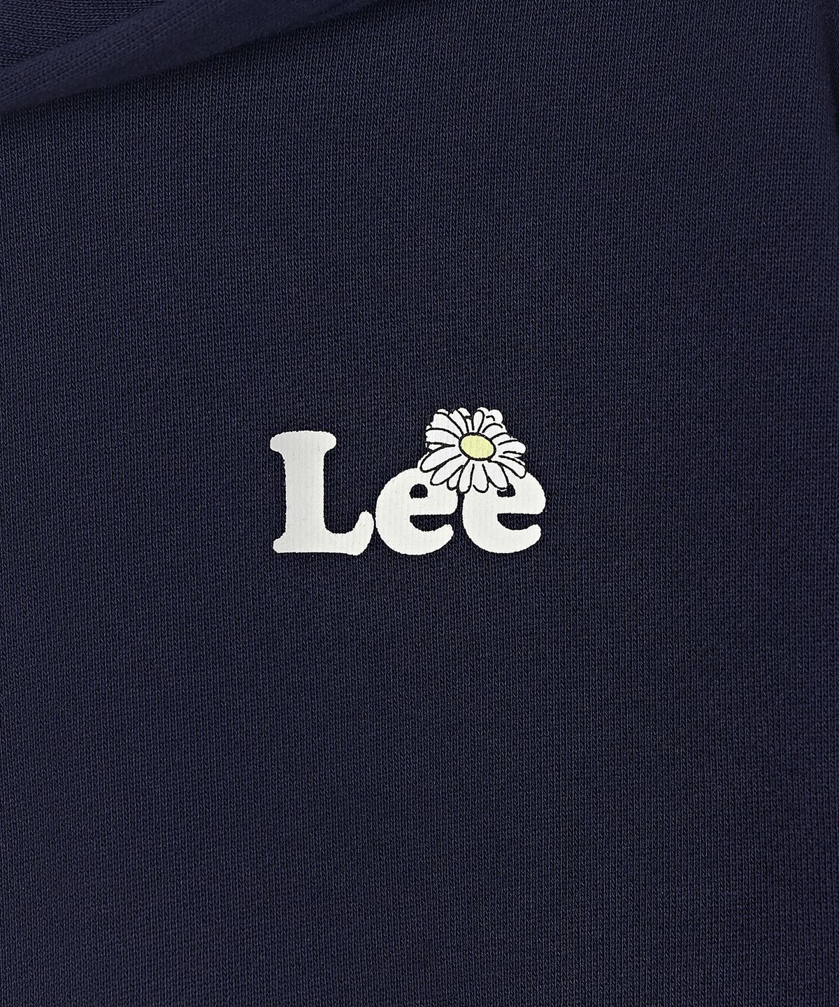 리 키즈(LEE KIDS) 데이지 아트웍 크롭 후디 네이비 LK2603HD70NA