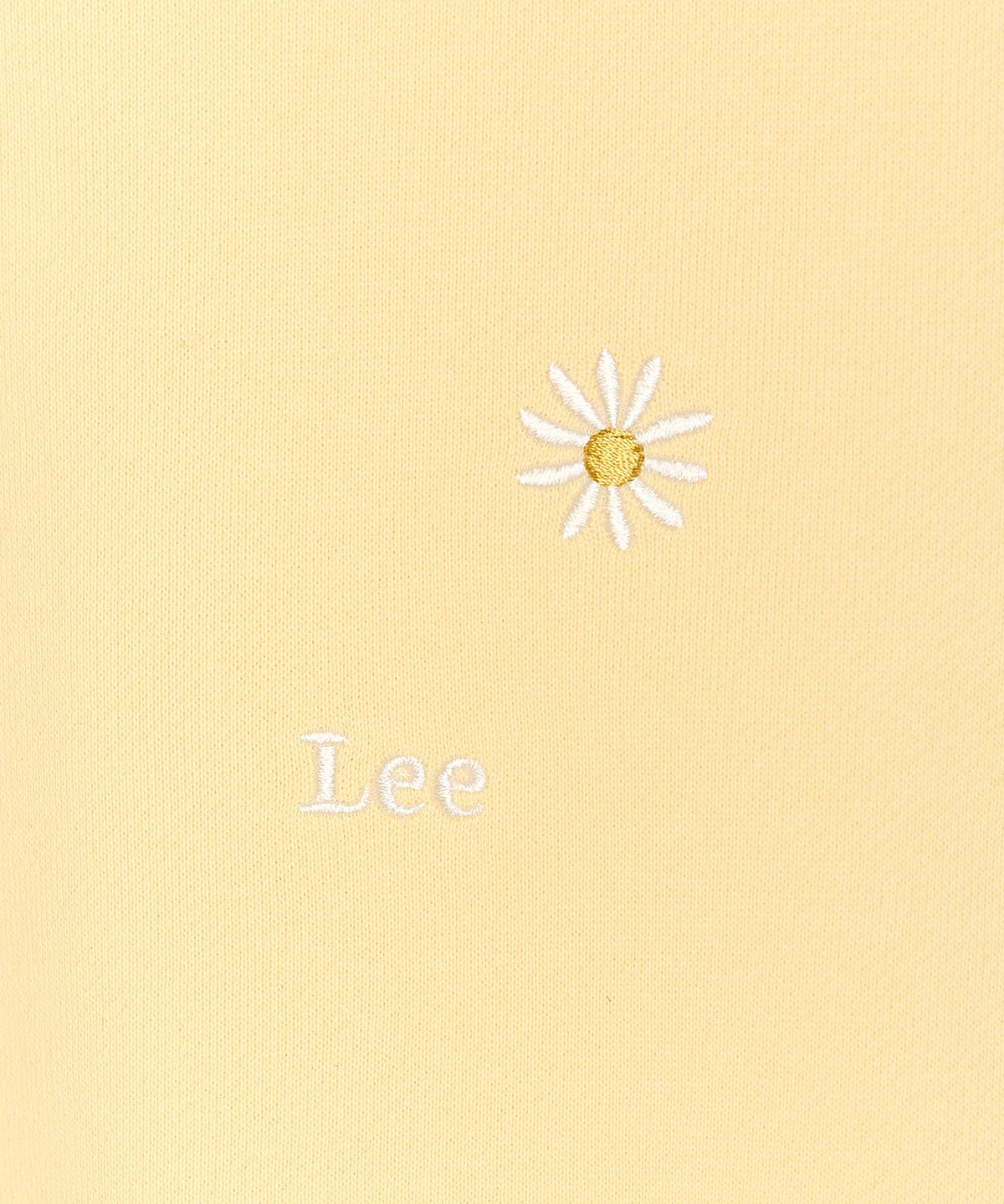 리 키즈(LEE KIDS) 데이지 자수 크롭 스웻셔츠 라이트옐로우 LK2603CR70LY