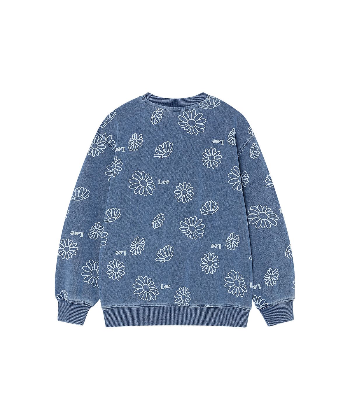 리 키즈(LEE KIDS) 데이지 스웻셔츠 인디고 LK2603CR15IN