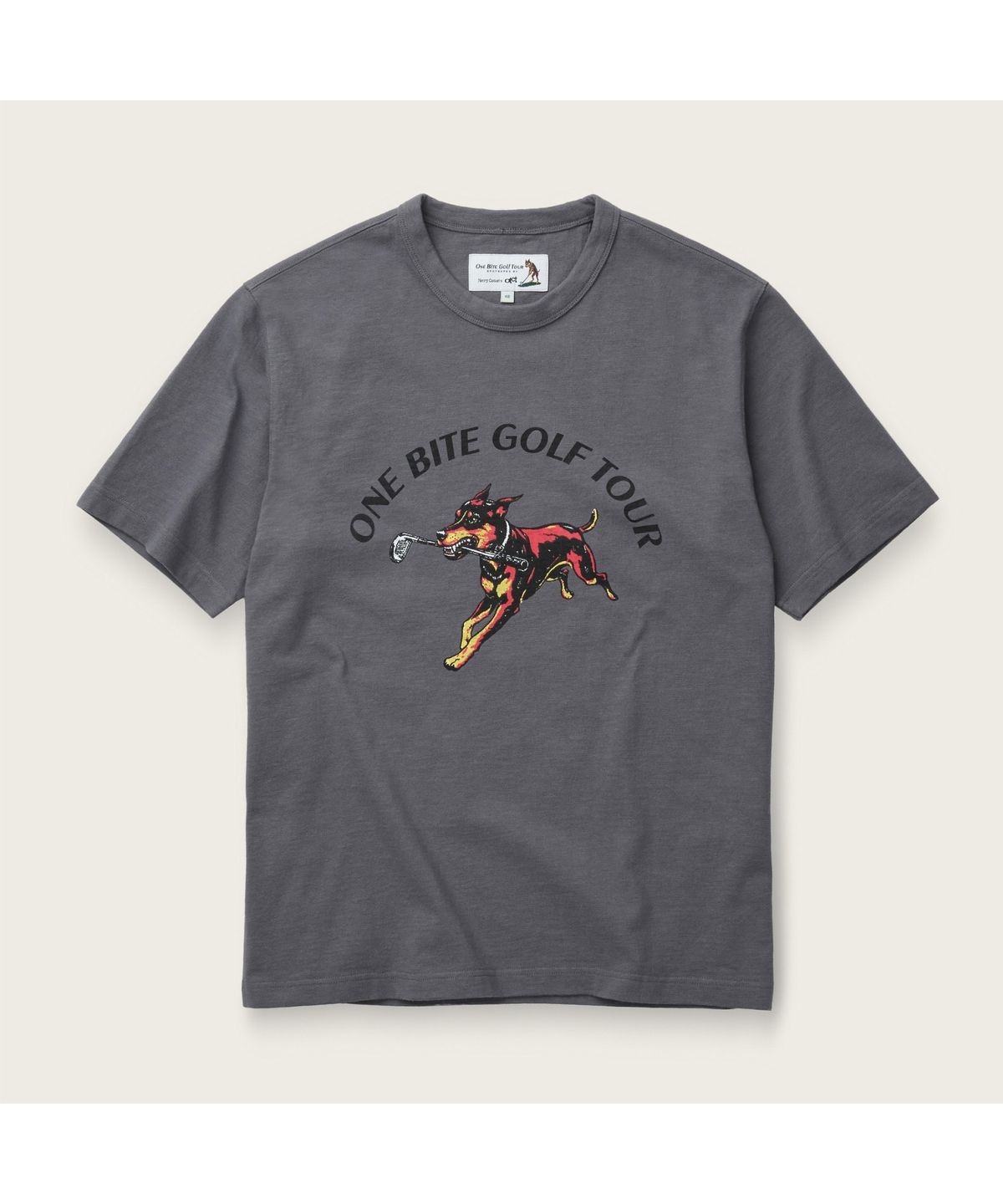 헨리코튼(HENRY COTTONS) [BSC X OTCT] Artwork Short-sleeve T-shirts_ Dog AYTAW26601GYX