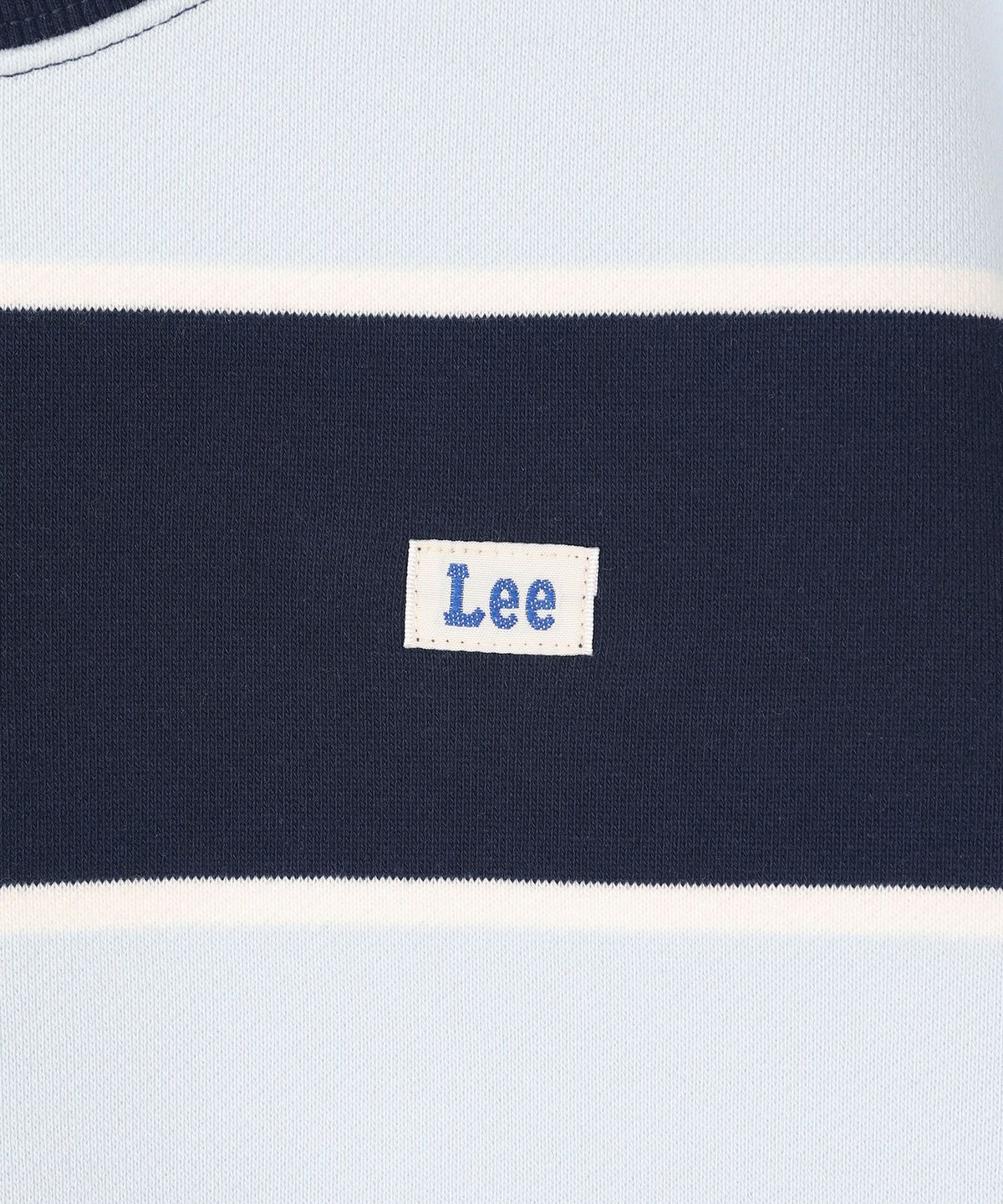 리 키즈(LEE KIDS) 와이드 스트라이프 스웻셔츠 네이비 LK2603CR04NA