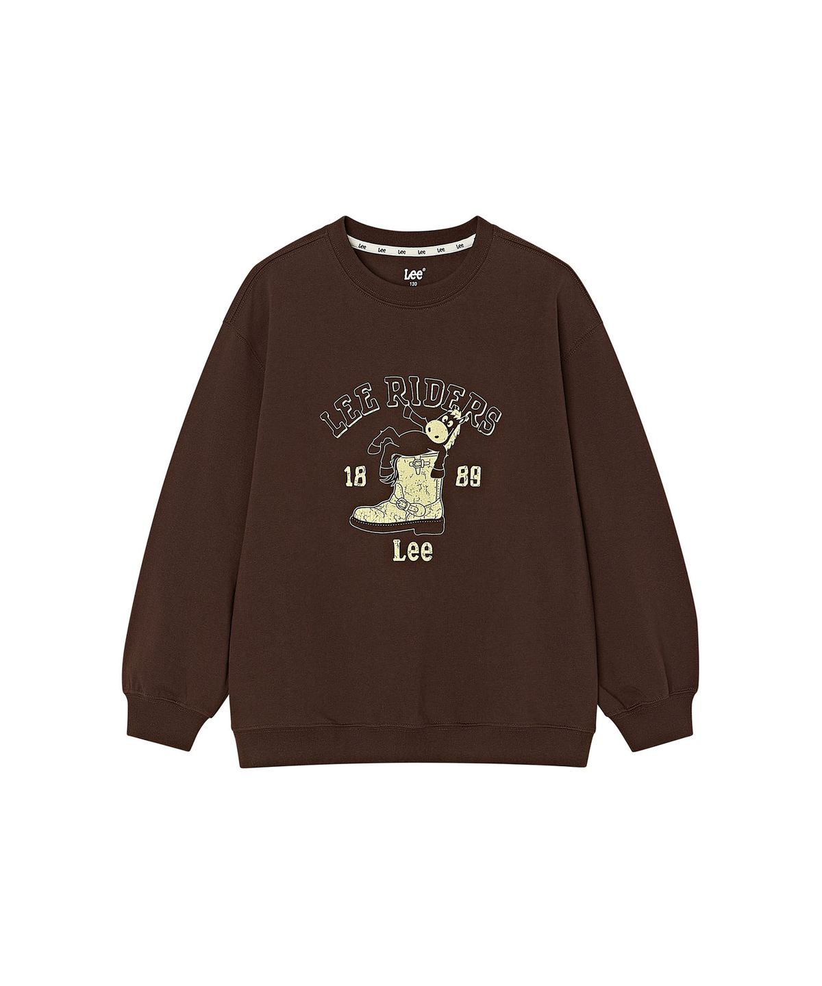 리 키즈(LEE KIDS) LEE RIDERS 그래픽 티셔츠 브라운 LK2603LT16BR