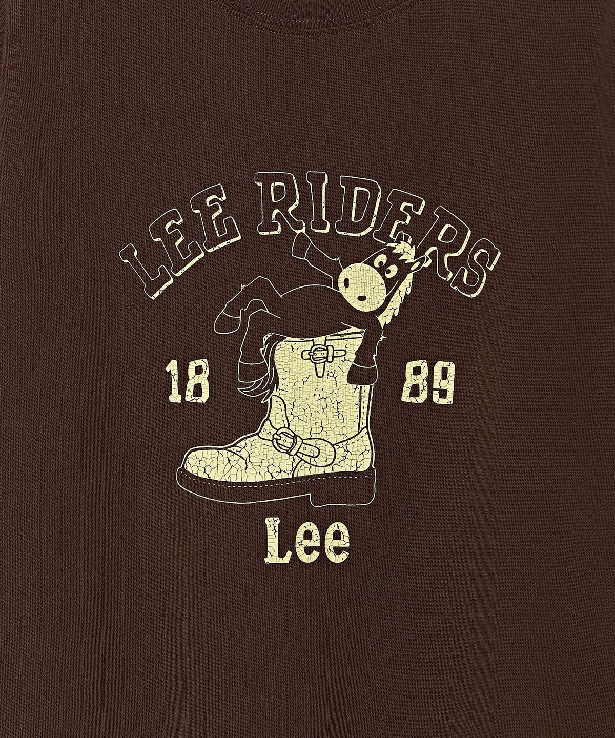 리 키즈(LEE KIDS) LEE RIDERS 그래픽 티셔츠 브라운 LK2603LT16BR