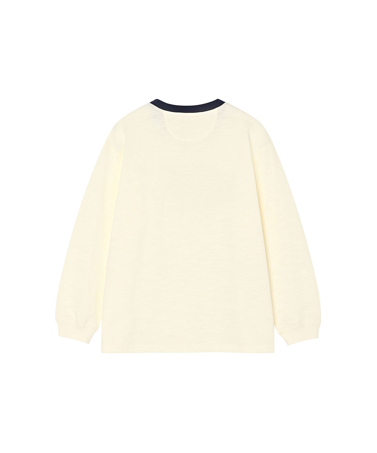 리 키즈(LEE KIDS) 링거 긴팔 티셔츠 아이보리 LK2603LT10IV