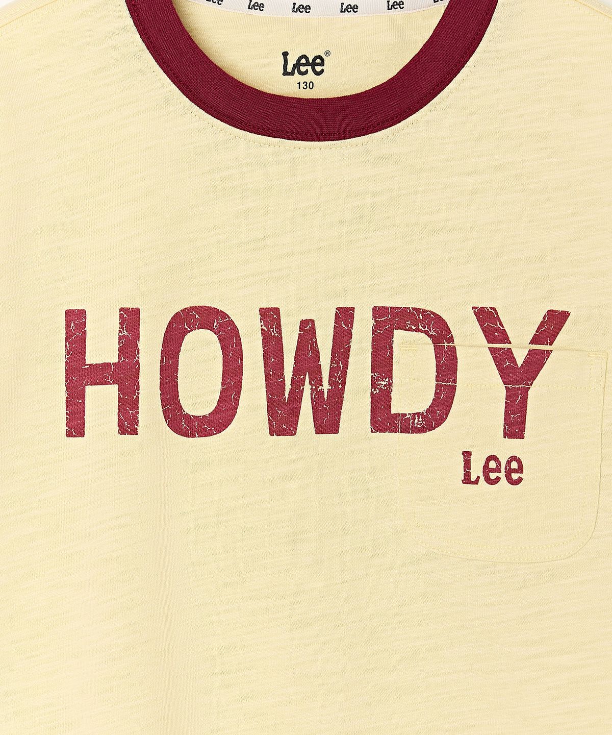 리 키즈(LEE KIDS) 링거 긴팔 티셔츠 라이트옐로우 LK2603LT10LY